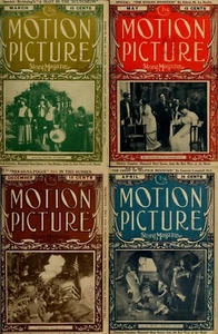 46 Old Issues of Motion Picture Story - Film Movie Magazine (1911-1914) on DVD - Picture 1 of 12
