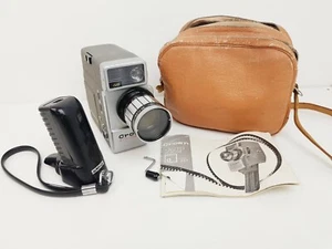 Vintage Crown Auto Zoom 201 8mm Cine Kamera ungetestet mit Bedienungsanleitung - Bild 1 von 10