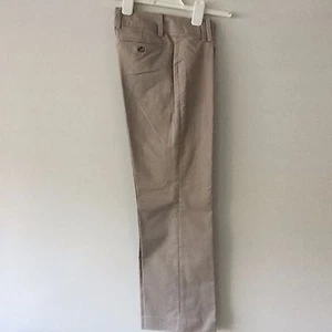 Pantaloni eleganti taglio bootleg Banana Republic, taglia 2P, tortora, 98% cotone 2% spandex - Foto 1 di 12
