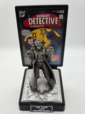 Figura Original Peltre Fino 1978 “The Joker” Campeones de Comic Book de la Edad de Plata de DC Foto 1 de 4