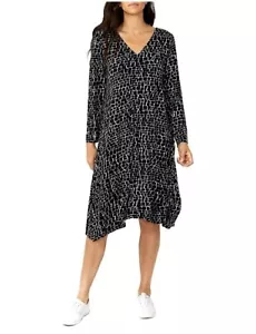 PING PONG Croc Print Knee Length Relaxed Top Size 14 AU RRP 129 NEW WITH DEFECTS - Picture 1 of 4