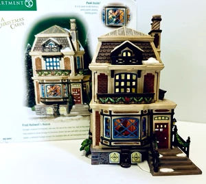 Dept. 56 Dickens Village 2001 Fred Holiwell's House #56.58492 Brand New - Picture 1 of 17