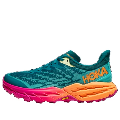 Hoka One One Speedgoat 5 1123158-DLCR Sneakers Women's Deep Lake Running Shoes - Image 1 of 4