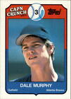 1989 Topps Cap'n Crunch Atlanta Braves Baseball Card #11 Dale Murphy