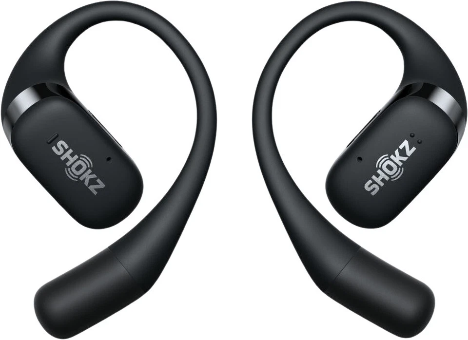 Shokz OpenFit Open-Ear Bluetooth True Wireless Earbuds - Black (T910-ST-BK-US)