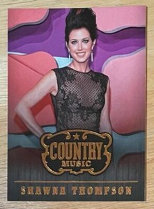 SHAWNA THOMPSON, SUPER RARE ! 2014 PANINI CARD, MUSIC SUPERSTAR !