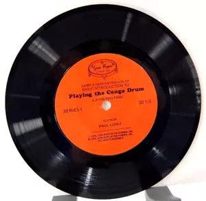 GON BOPS 1976 Sampler Record PLAYING THE CONGA DRUM Paul Lopez demostraciones cortas LEER - Imagen 1 de 4