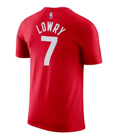 Unused Toronto Raptors Men's Nike Lowry Player Dri-FIT Player T-Shirt Small Size Cover