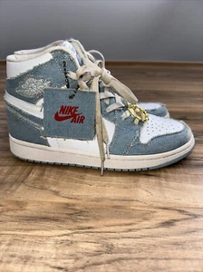 Size 7 - Jordan 1 High OG Denim 2022 - Picture 1 of 15