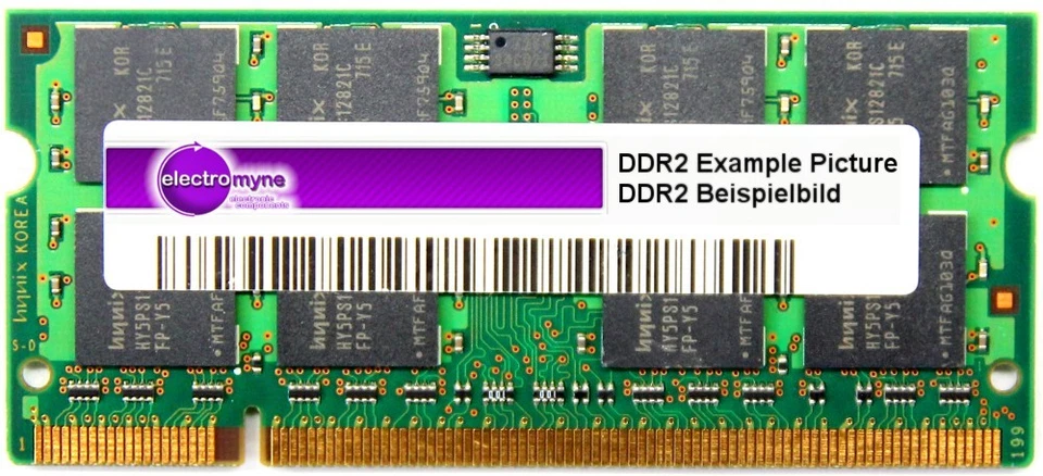 1GB Samsung DDR2-533 RAM PC2-4200S 2Rx8 M470T2953EZ3-CD5 Laptop Speicher Memory - Image 1 of 1