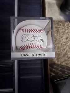 Dave Stewart Signed Baseball JSA COA - Picture 1 of 6