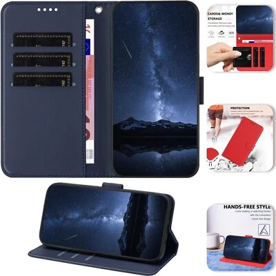 Shockproof Wallet Case For Google Pixel 10/9 Pro XL 8/7/6a Pro 8a 7a Flip Cover - Image 1 of 4