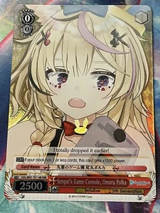 Weiss - 1x Senpai’s Game Console, Omaru Polka (RRR) - English Hololive NM - Foto 1 di 2