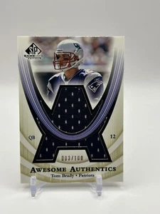 Maglia Tom Brady 2004 SP gioco edizione usata fantastica autentica #AACH 003/100 - Foto 1 di 9