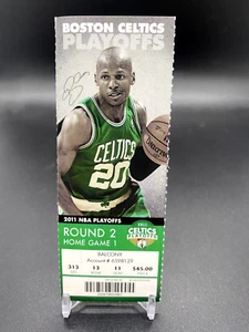 2011 Rajon Rondo One Arm NBA Playoff Ticket Celtics vs Heat Lebron James DWade - Picture 1 of 1