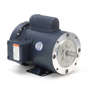 Leeson 110908.00 Electric Motor 1 HP 1725 Rpm 1PH 115/208-230 V 56C C6C17FK5L - Picture 1 of 8