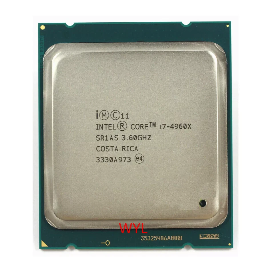 Intel Core i7-4960X Extreme 3.6GHz 6-Core 2011 130W Unlocked CPU Processor - Image 1 of 2
