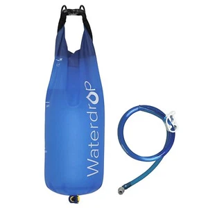 Gravity Water Bag,Portable Foldable Gravity-Fed Water Bag for Backpacking,1.5GaL - Picture 1 of 9
