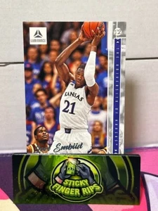 Joel Embiid 2022 Chronicles Draft Picks Luminance #25 RC Kansas Jayhawks 76ers  - Picture 1 of 2