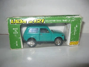 CAR TOY NIVA 2121 USSR RUSSIA 1:43 1990 BOX - Picture 1 of 11