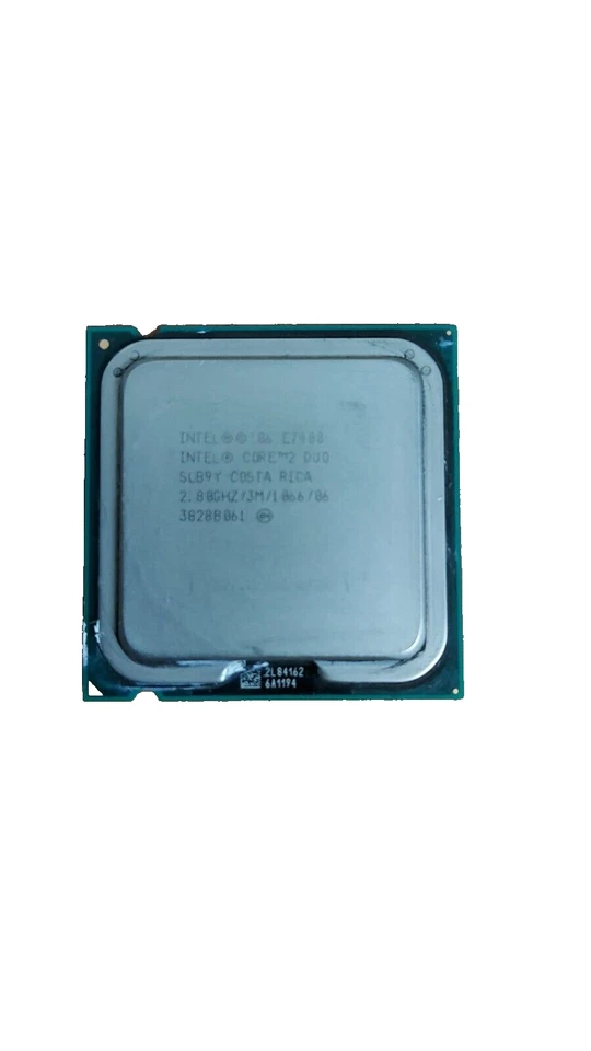 CPU Processore Intel Core 2 Duo E7400 2,80 Ghz Socket 775 USATO - SLB9Y- - Immagine 1 di 1