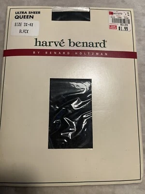 Pantimedias Harve Benard de Benard Holtzman ultra transparentes negras talla Queen 3X-4X B17 Foto 1 de 4