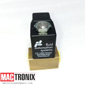 Fluid Automation Systems 04-211-209-20 Solenoid Valve 24V DC 10W (New Condition) - Picture 1 of 7