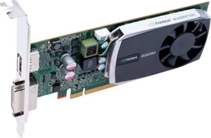 Nvidia Quadro 600, 1GB, 1 x Display Port, 1 x DVI Graphics Card High Profile - Picture 1 of 4