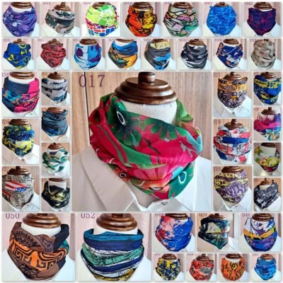 Máscara facial multifunción al aire libre montar ciclismo turbante diadema mágica velo gorra Foto 1 de 4