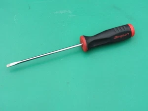 SNAP ON SGD146 FLAT TIP STRAGHT BLADE BLACK RED SOFT GRIP HANDLE SCREWDRIVER SGD - Bild 1 von 22