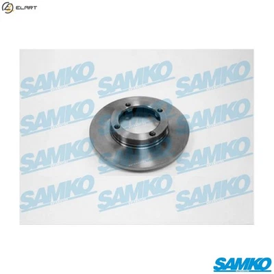 2x BRAKE DISC S5011P FOR SUZUKI SUPER/CARRY/Bus LJ80 CAPPUCCINO FRONTE ALTO 1.0L - Image 1 of 4