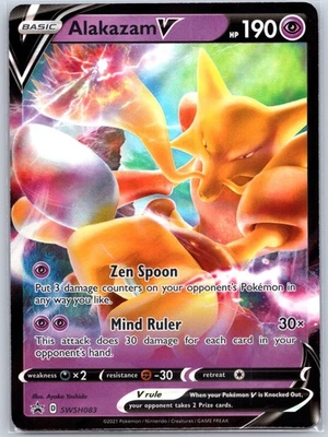 Alakazam V SWSH083 Near Mint SWSH: Sword & Shield Promo Cards Pokemon Shipnow - Image 1 of 2