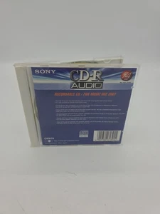 Sony CD-R 74 Min Recordable Compact Disc NEW ONLY OPENED CRM74 - Picture 1 of 3