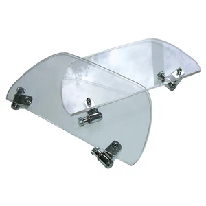 Coppia ali vento MG TC TD TF - plexiglass trasparente lucido. 1945-55, 240-100 - Foto 1 di 3