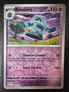 Bronzong 069/162 Reverse Holo Uncommon SV05: Temporal Forces NM - Picture 1 of 2
