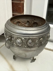 Metal Vase Flower Vase Planter Vintage Home Decor Table Top Home Decor- H 23cm - Picture 1 of 24