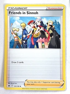 Friends in Sinnoh 131/159 Uncommon Crown Zenith Pokemon Pack Fresh Near Mint NM - Picture 1 of 4