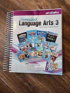Abeka Homeschool Language Arts 3 Curriculum Lesson Plans Like New! - Picture 1 of 1