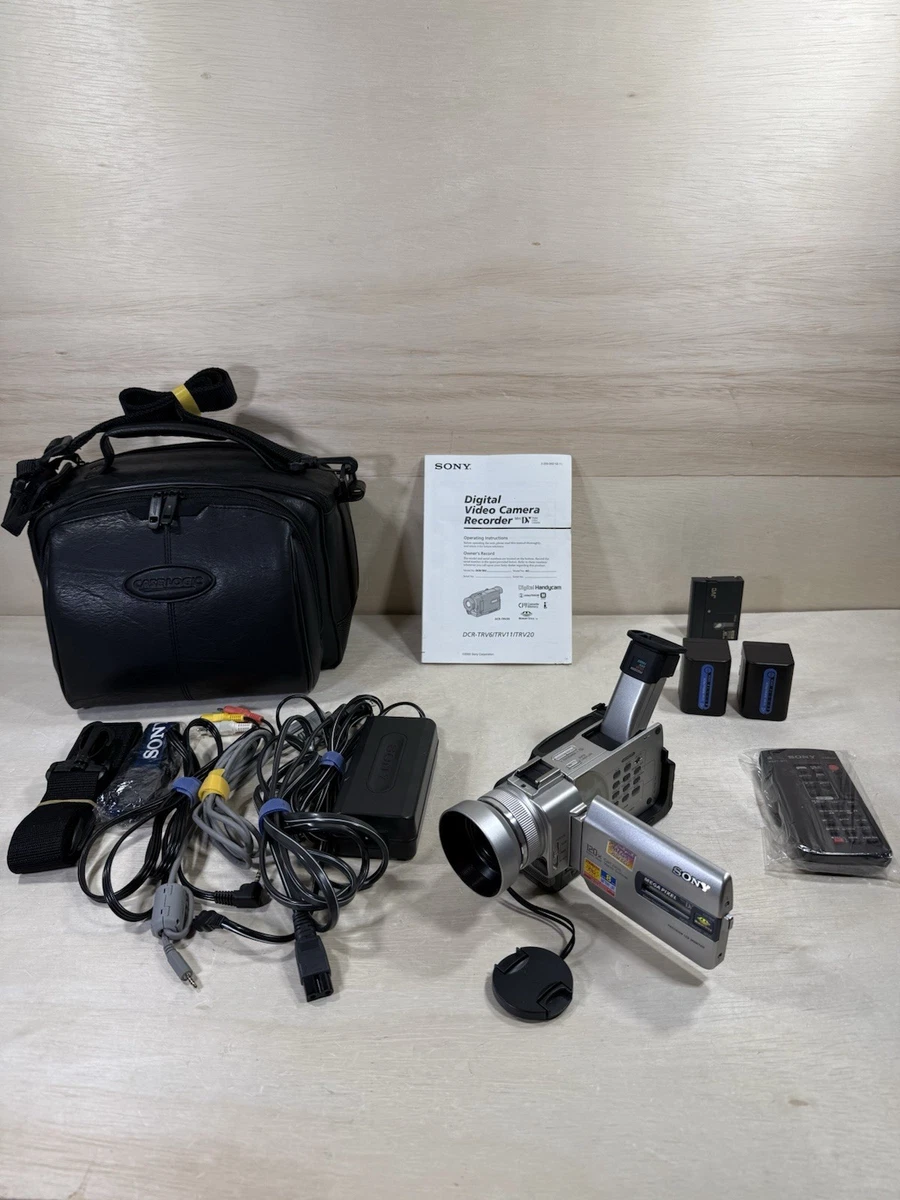 Sony Handycam Silver 120x Digital Zoom Camcorders for sale