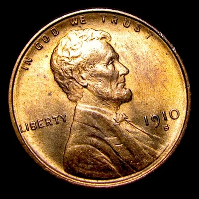 1910-S Lincoln Cent Wheat Penny ---- Gem BU+ Stunning Coin ----  #PP278 - Image 1 of 4
