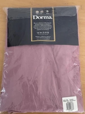 Dorma Deep Single Dyed Valance in Desert Rose, sized 90x190x38cm.  - Image 1 of 4