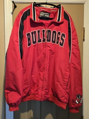 Chaqueta del equipo de fútbol americano Colosseum Fresno State Bulldogs bordada con nombre talla XL Foto 1 de 4