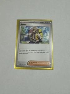 Arven - Entrenador poco común - Escarlata y violeta 166/198 - Tarjeta Pokémon - Imagen 1 de 3