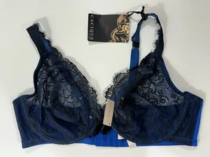 Sujetador Cacique Flaunt Sin Forro Sujetador con Aros 44C Encaje Negro - Imagen 1 de 7
