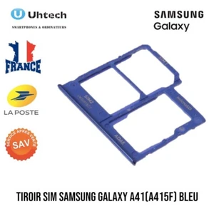 Tiroir SIM Samsung Galaxy A41 (A415F) Bleu - Picture 1 of 1