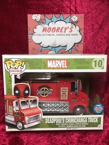 Funko Pop Rides Marvel #10 Deadpool's Chimichanga Truck NYCC 2015 vinilo - Imagen 1 de 9