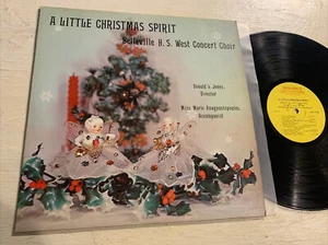 Belleville West IL HS A Little Christmas Spirit LP Private 1977 Holiday VG+!!! - Picture 1 of 4