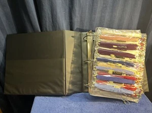 Lot of 133 Assorted Embroidery Floss In Binder Organizer Y5 - Picture 1 of 20