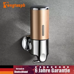Seifenspender Duschgel Seife Desinfektion Wandmontage Flüssigseifenspender 500ML - Bild 1 von 5