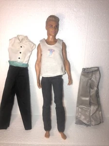 Mattel Barbie Fashionistas Boy Fashion Doll Ken 2013 12" With Extra Clothes - Bild 1 von 6